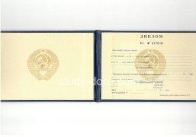 Диплом техникума ссср старого образца в Нижнекамске